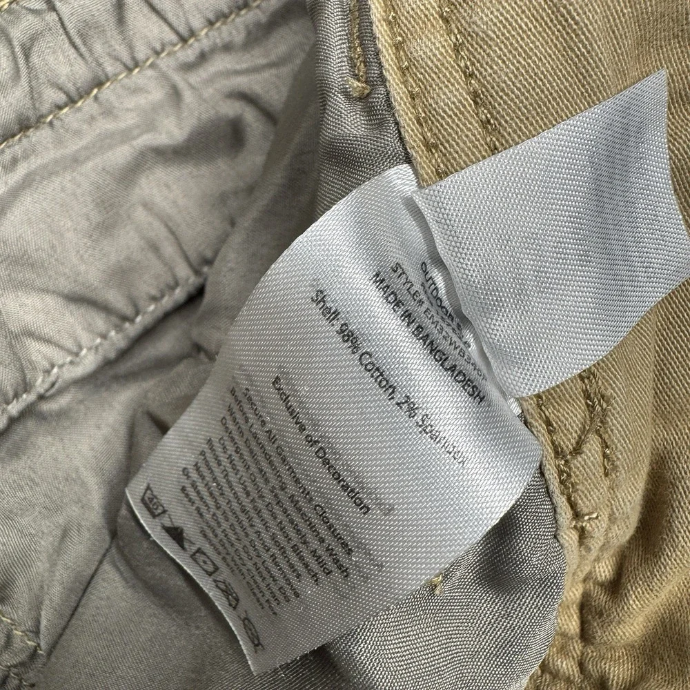 Eddie Bauer Khaki Beige Pants Active Fit Men's‎ Size 32x32
